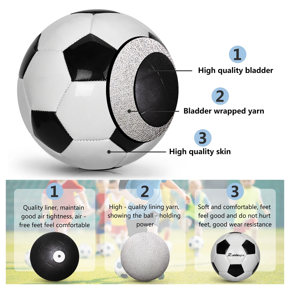 vente chaude 25cm enfants brillant pvc gonflable en peluche tissu couvert  jouet ballons de football