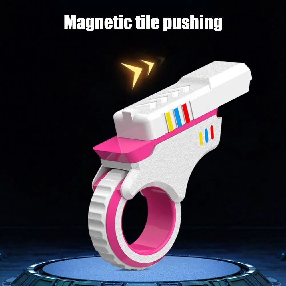 Rotary Finger Sliders Fidget Toy Office Pressure Relief Slider Ratchet Finger Fidget 3D Printed Fidegt ToysFingertip Textured 4
