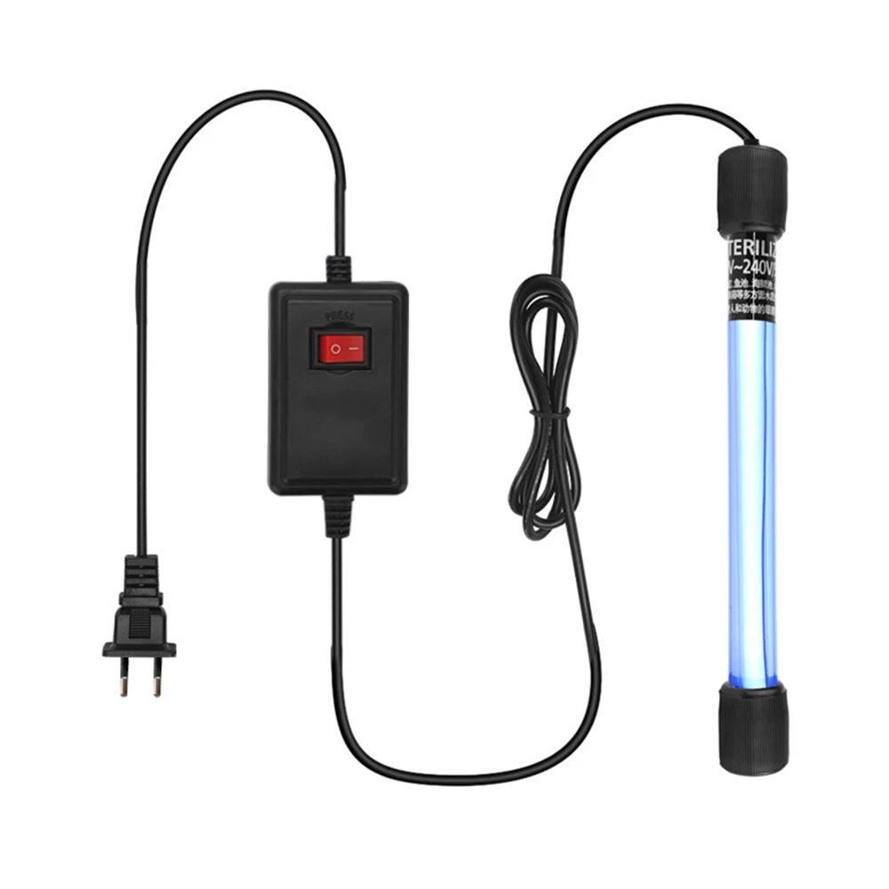 Aquarium Clean Light UV Light Sanitizer Aquarium Light Aquarium Lamp 5w/11w Green Away For Fish Tank Water Treatment