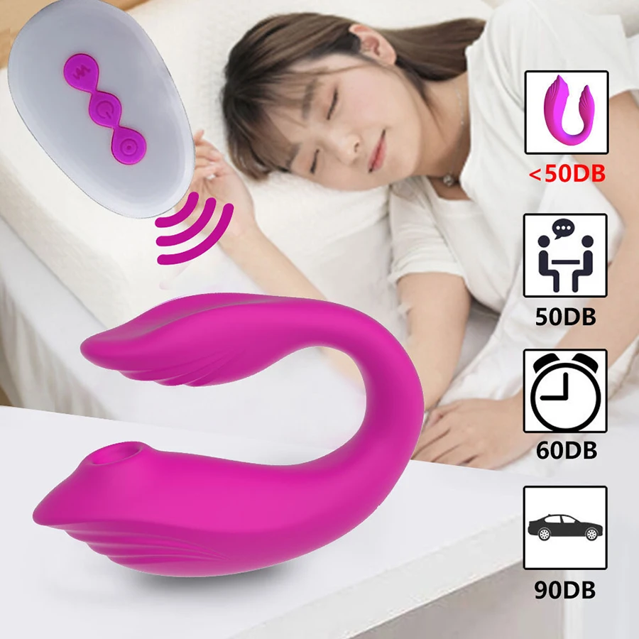 Remote Wearable Vibrator for Woman Oral Sucking Clit Nipple Vibrating Silicone Vaginal Massage Adult Sex Toys Female Masturbator