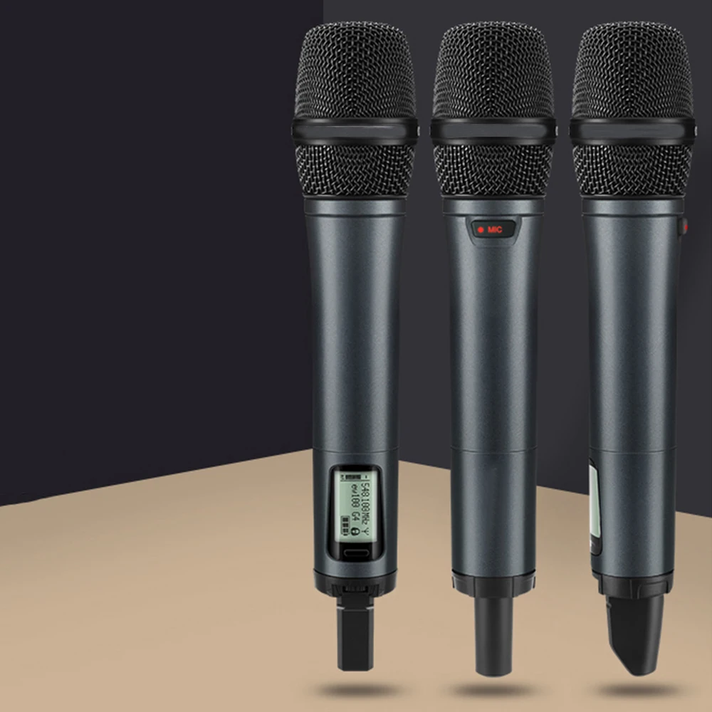 Paulkitson EW135g4 EW100g4 Professional Wireless Microphone System With E835s Haneheld Bodypack Headset Uhf True Diversity Mic