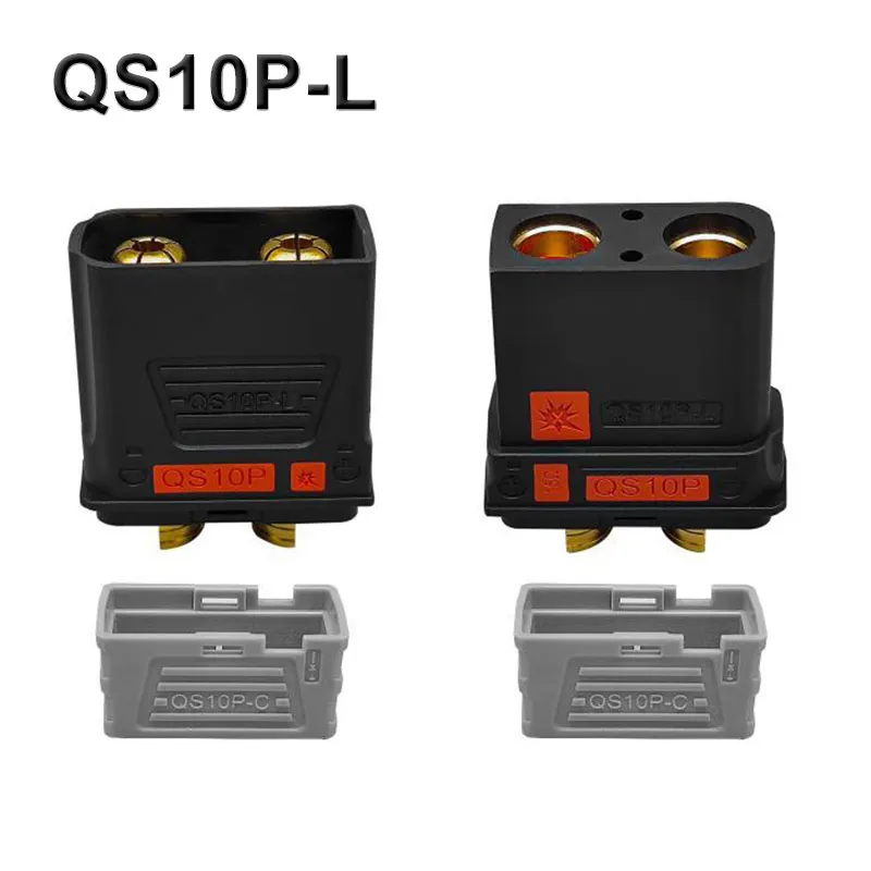 Conector de Bateria de Lítio para Drone 2pin Alta Corrente Anti-spark Plug E-bike Masculino e Feminino Power Qs10p-l s u 210a