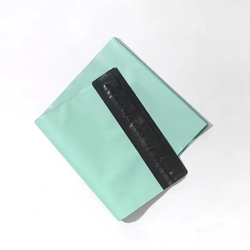 INPLUSTOP 라이트 그린 익스프레스 의류 선물 보관 가방, 플라스틱 우편 봉투, 배송 포장 가방, 택배 가방