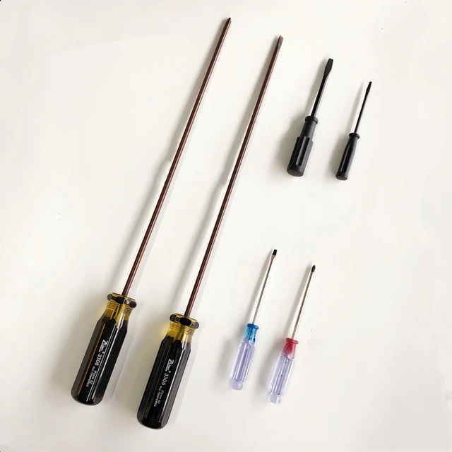 Professional Screwdriver Slotted Flat and Cross-head Small Tools For Sewing  Machine Repair Kingmu Brand K119A Magnetic Head - AliExpress