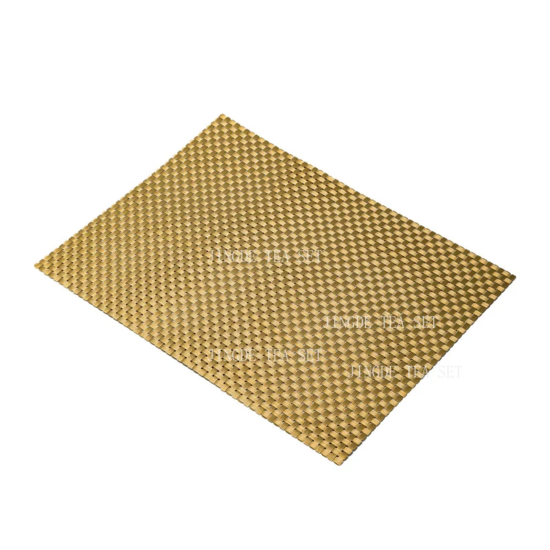 1pcs Tea Tray and Tea Residue Mat Kung Fu Teaset Accessories Bamboo Teamat Teapot Coaster Bamboo Mat Separated By Tea Net