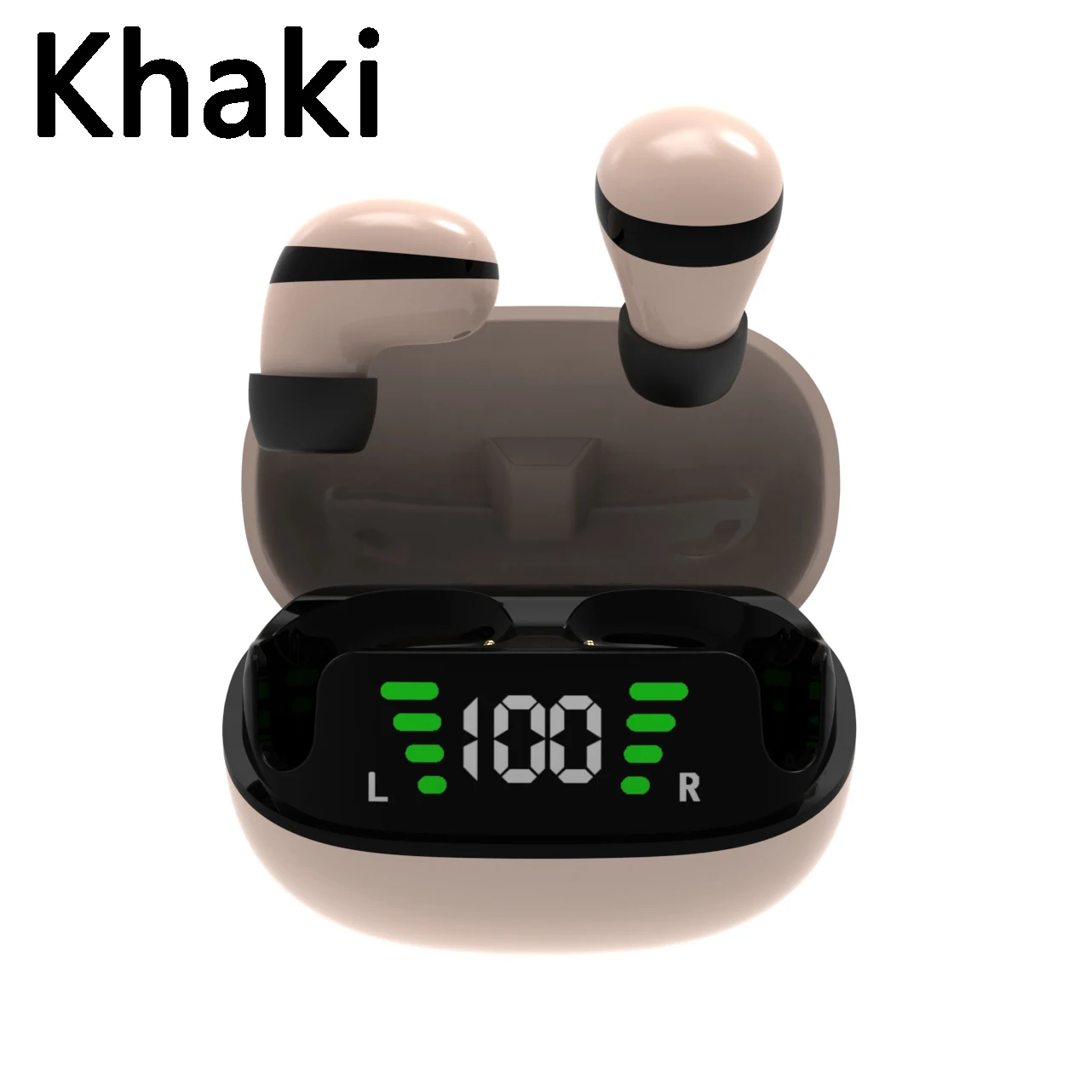 Compact Wireless Bluetooth Earbuds with Mic - HiFi Sound & Universal Compatibility
