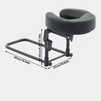 Appuie-tête de massage pliable, réglable en hauteur, portable, avec suspension, support pour les mains et oreiller de soutien facial 5