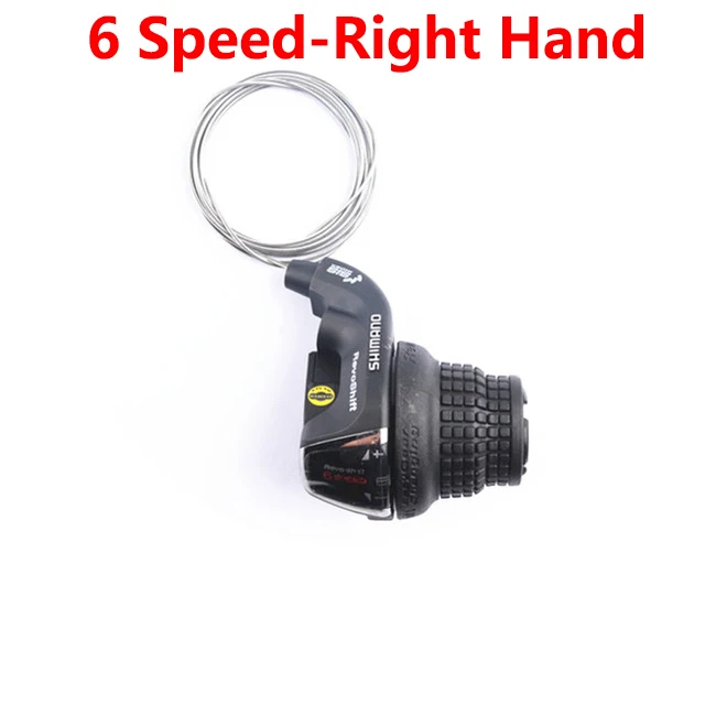 Shimano Tourney SL RS35 Revoshift Grip Bike Twist Shifter Lever with Grips