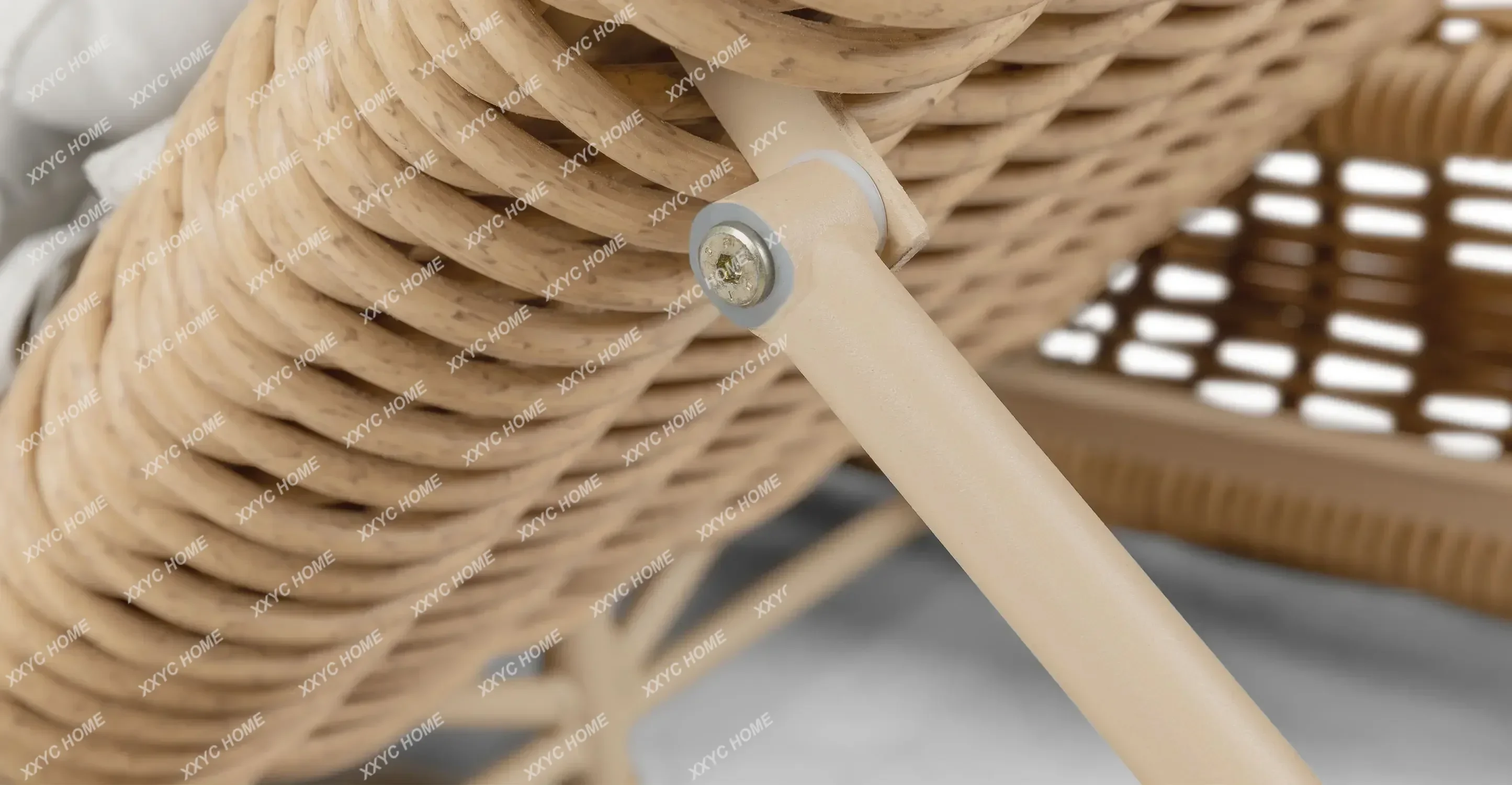 garden furniture folding beach chair cane furniture cane garden lounge