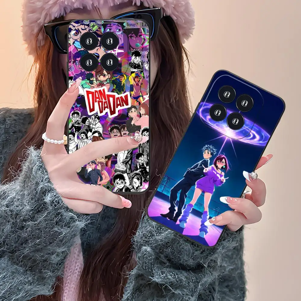 Luxury Dandadan Anime Color-Printed Mobile Phone Case