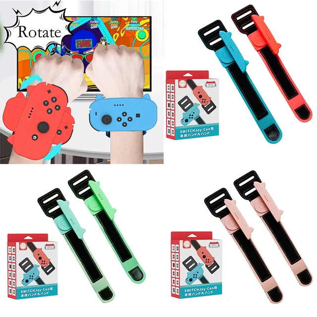 For Nintendo Switch OLED Rotatble Dance Strap Wrist Band Just