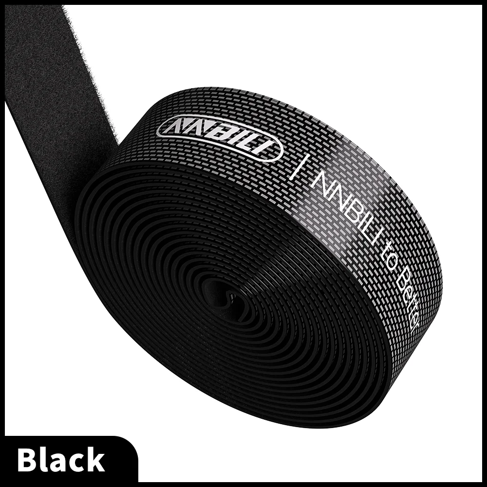 Reusable Double-Sided Velcro Cable Management Straps with Self-Adhesive Fastener