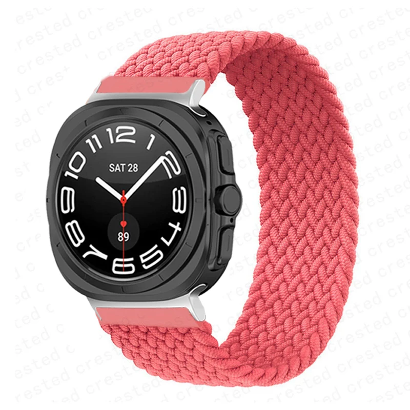 Braided Nylon Solo Loop Watch Strap - Ultra 47mm Band Accessory