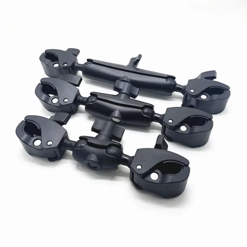 1 Inch Ball Head Tough-Claw Mount Double Socket Arm for Gopro Action Camera RAM mount