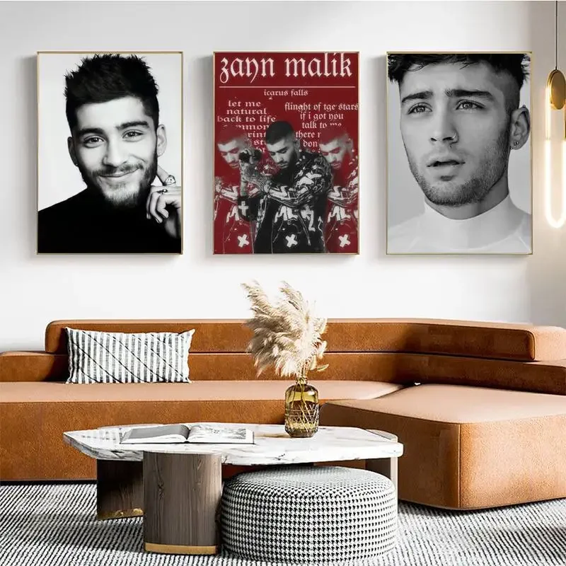 

Babaite Singer Z-Zayn M-Malik POSTER DIY Poster Kraft Paper Vintage Wall Art Painting Study Stickers Big Szie Wall Painting