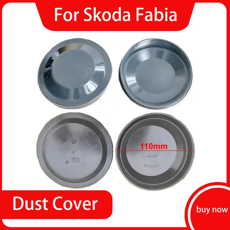 

For Skoda Fabia Headlight Dust Cover Sealing Durable Rubber Waterproof Dustproof Lid Cap 110mm 2009-2011 2012-2014