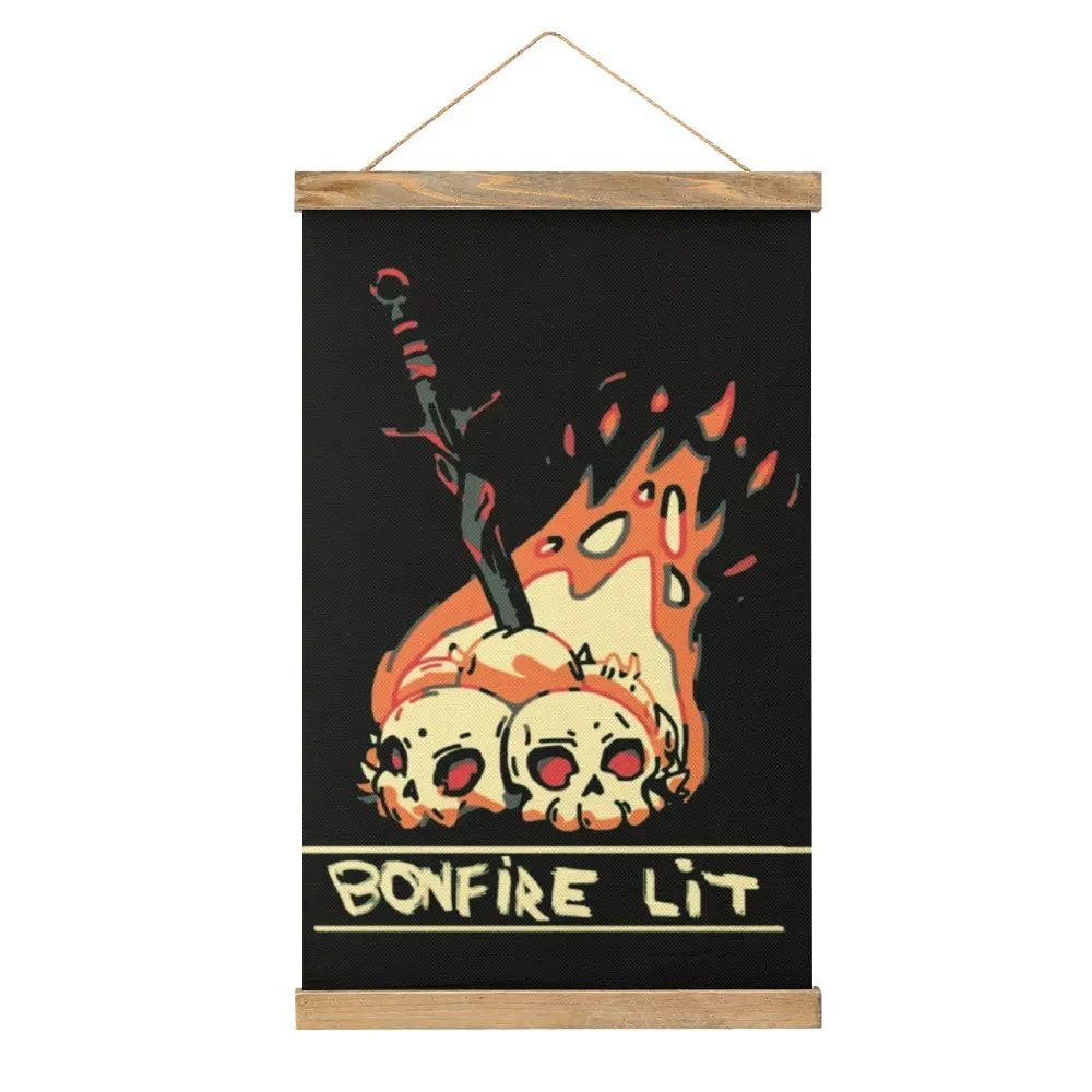 

Фон для фотографирования на холсте с надписью «Bonfire Lit Essential»
