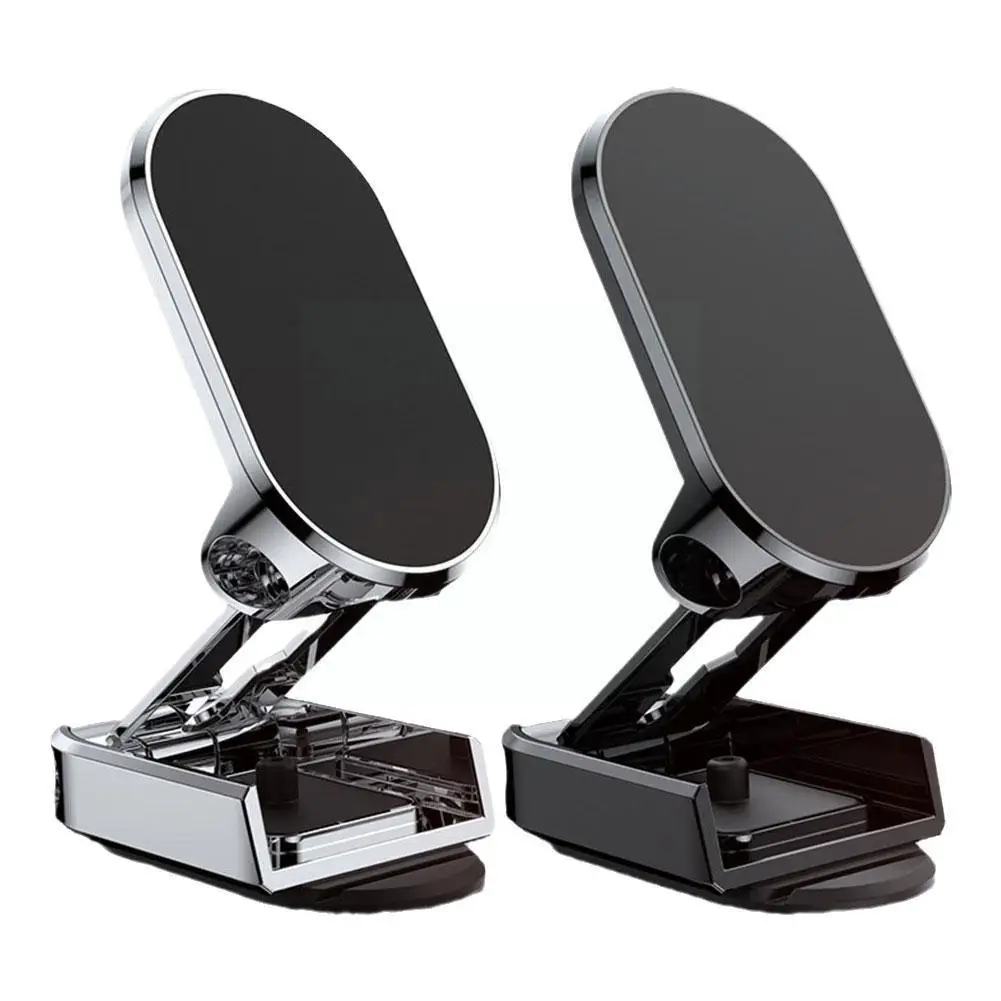 360 Supporto Per Telefono Magnetico Girevole Per Auto Supporto Per Smartphone Supporto Per Telefono Pieghevole Gps In Auto Per Samsung Iphone G7B8
