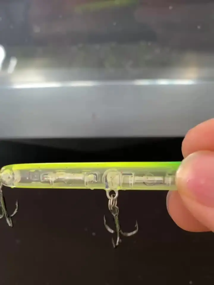 Japan Ima Same Style 66S Pencil Lure: Perfect 5G Fishing Bait With Blue Tip!