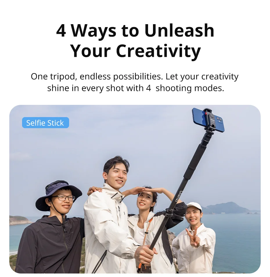 Ulanzi TT35 Mini Tripod with Ball Head description image 5