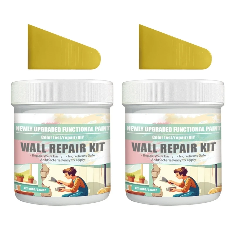 

Professional Wall Repair Cream Wall Spackles Repair Pastes Achieve Better Look F1CC