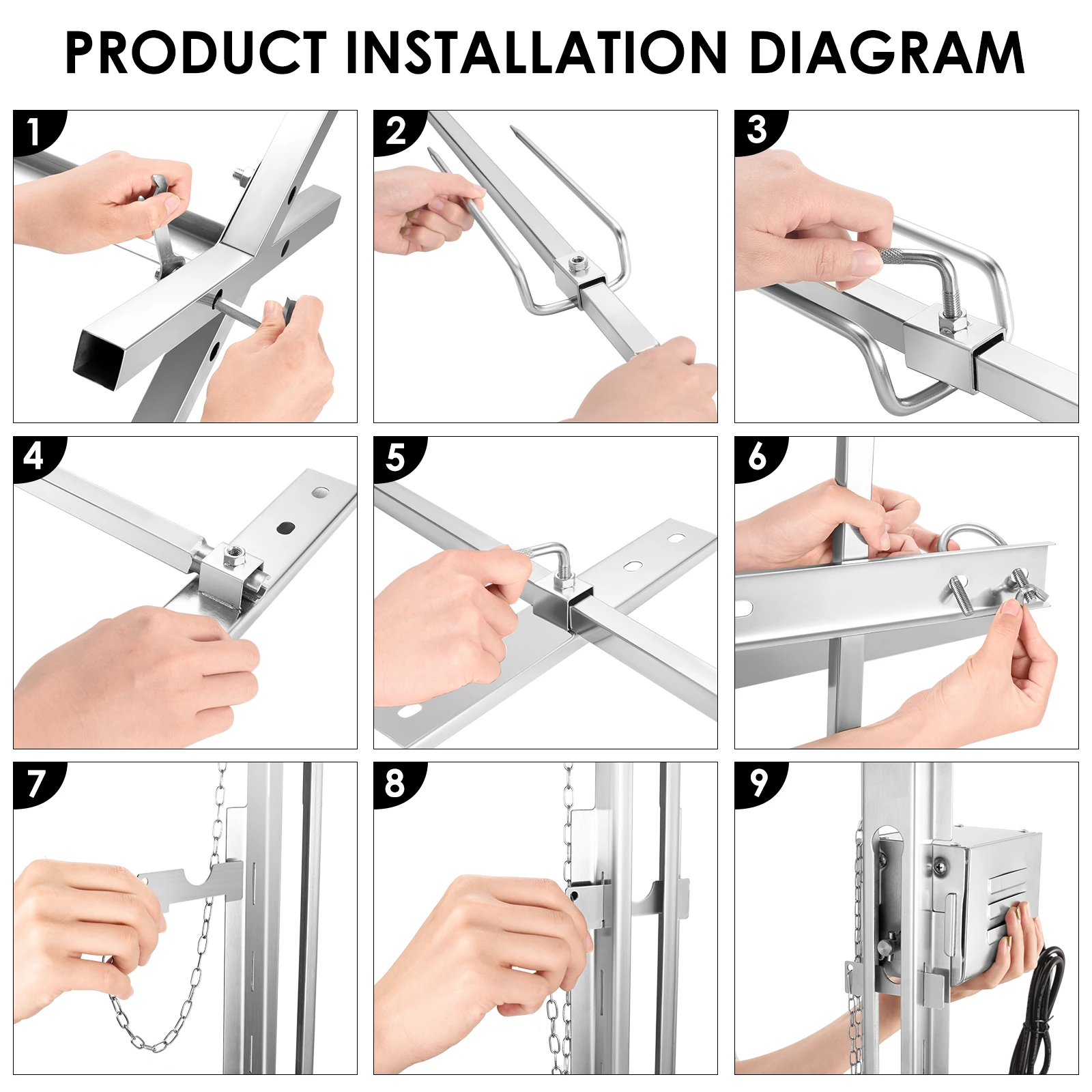 Barbecue électrique d'intérieur sans fumée Modules rotatifs Rôtissoire de  wer Antiadhésif ć Four KL-J121 - AliExpress