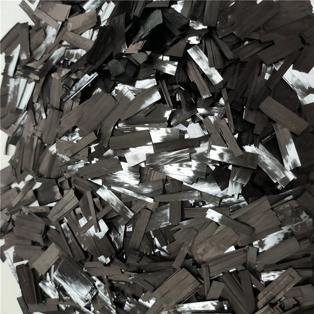1kg Forged Carbon Strength Cutting Chopped Flake Shape 10/15/20mm DIY Car Interior and Exterior Parts "forged Carbon" Appearance