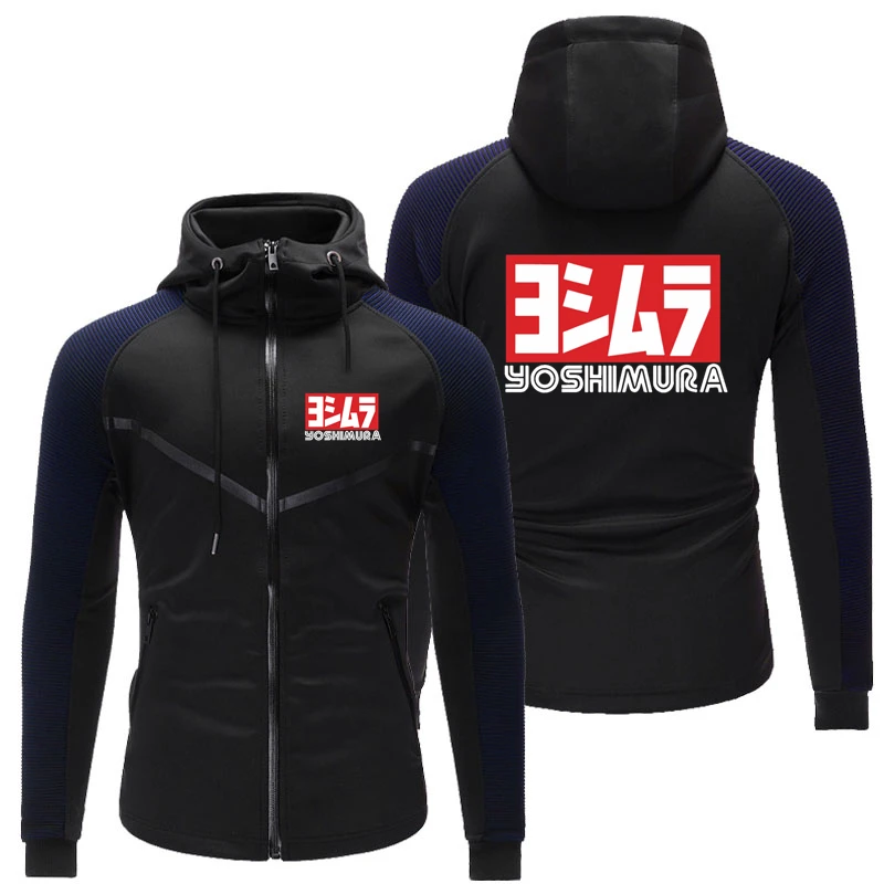 

2023 New Autumn Selling New Yoshimura Brand Printed Mens Pure Cotton Loose Solid Color Mens Fashion Popular Hoodie Sweatshirt