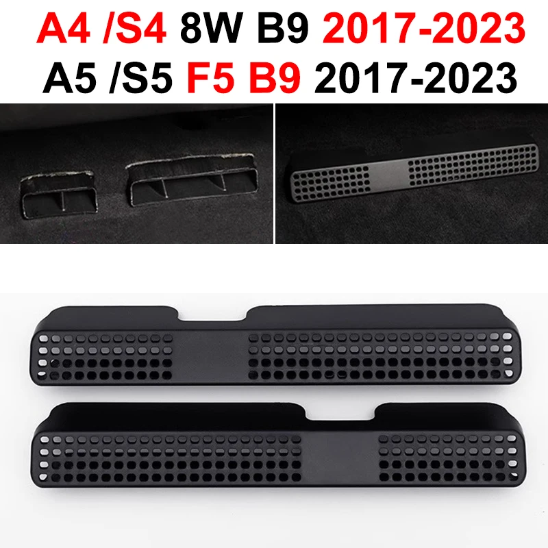 Rear Seat Air Vent Outlet Cover Grille Interior Trim