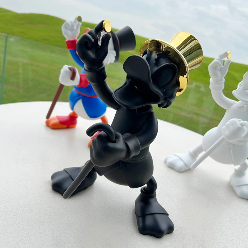 30cm Disney Anime Donald Duck Figure Cartoon Statue Large Resin