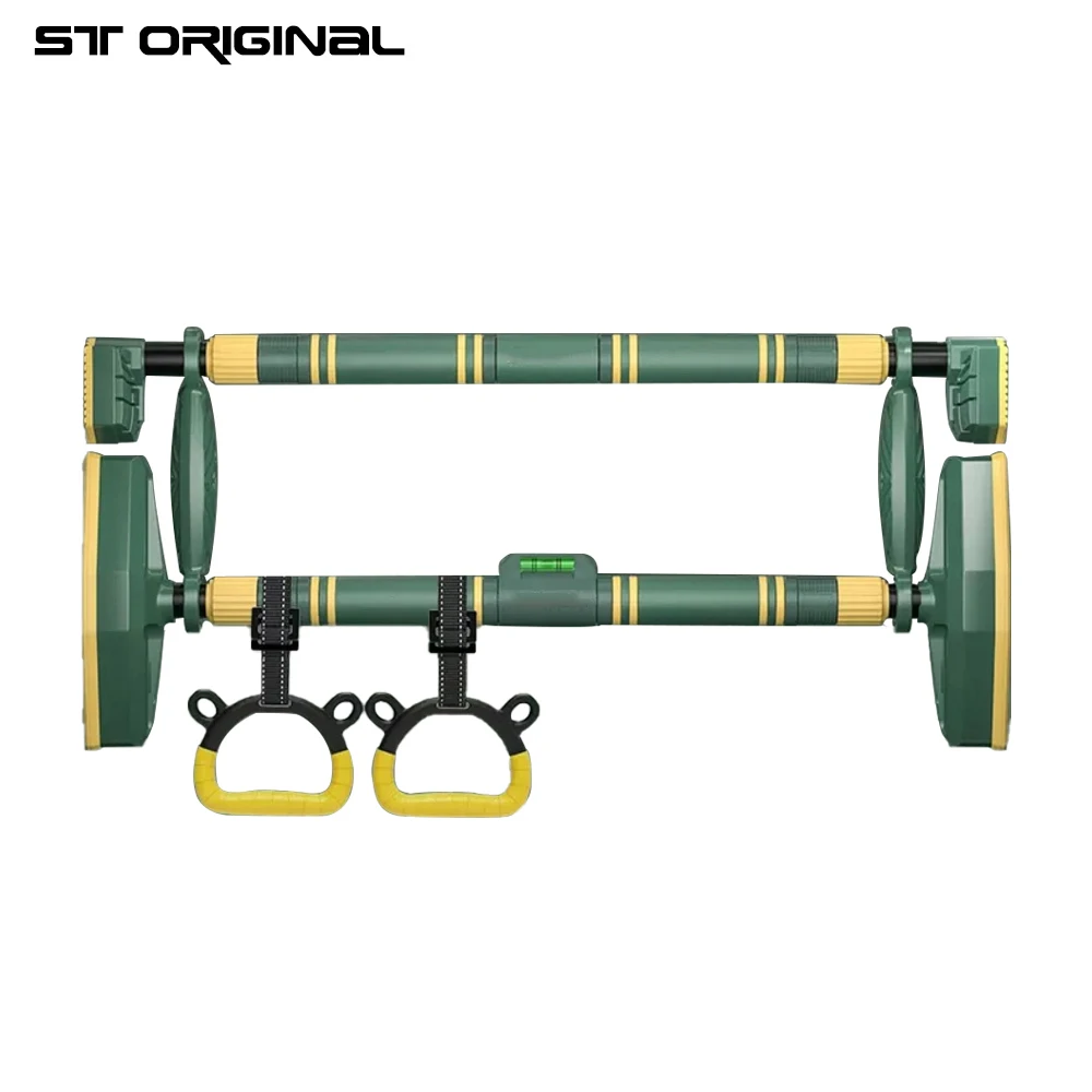 

New Anti Drop Indoor Horizontal Bar Home No Punching Wall-mounted Pull Up Bar Corridor Fitness Horizontal Bar