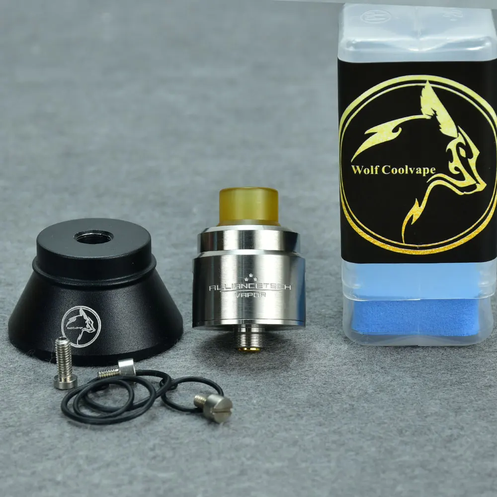 

WolfCoolvape The Flave Style 22mm RDA vape mtl rda tank with bf pin Rebuildable Dripping Atomizer mtl rda vape tank