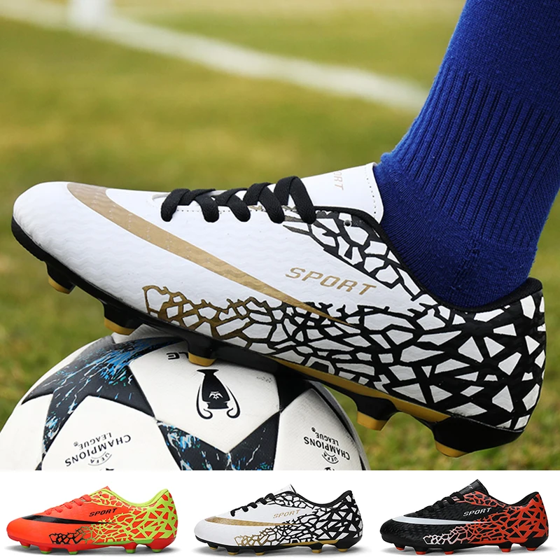

Men's Football Shoes Five-a-side Soccer Shoes Outdoor Turf Soccer Cleats Football Field Boots Men 2024 New Arrival