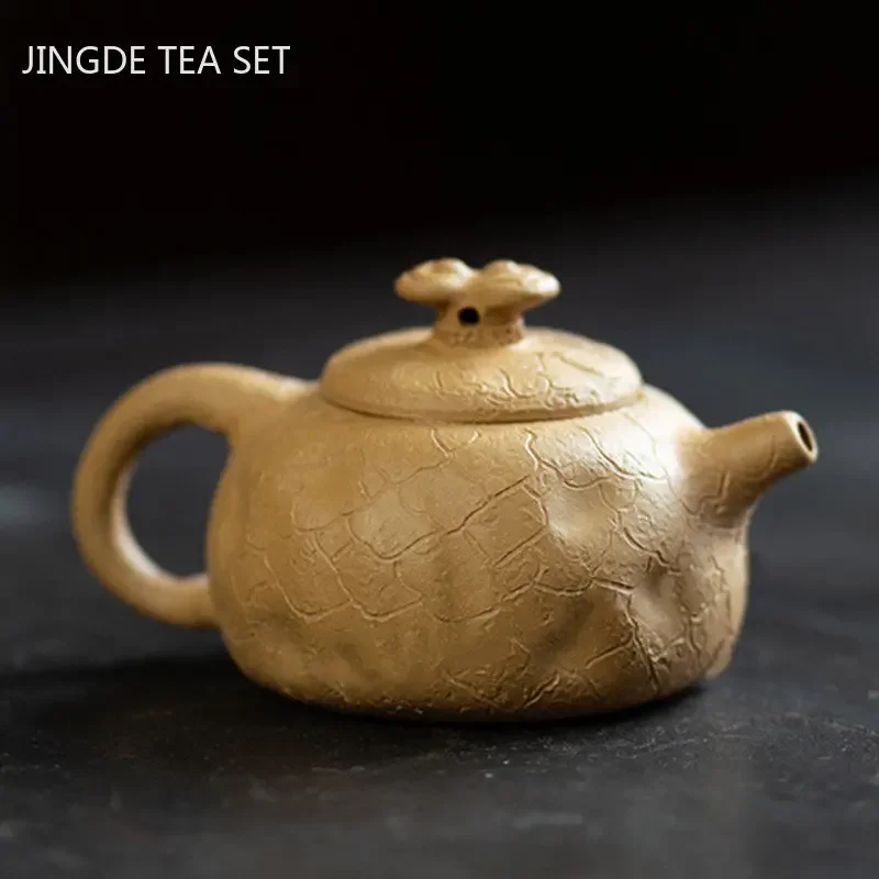 Boutique Yixing Purple Clay Teapots Handmade Zisha Beauty Tea Pot Tea Ceremony Supplies Customized Teaware Gifts Tea Infuser