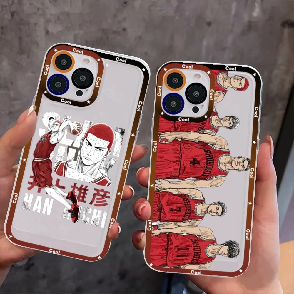 S-Slam Dunks Custodia Per Telefono Anime Per Redmi 7 8 9 A Per Redmi Note 5 7 8 9 10 11 Pro Max 4G 5G Funfas