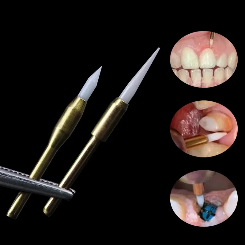 1pc Dental Soft Trimmer Burs Implant Surgical Ceramic Soft Tissue Gingiva Dentistry Teeth Whitening Tools Surgical Instruments