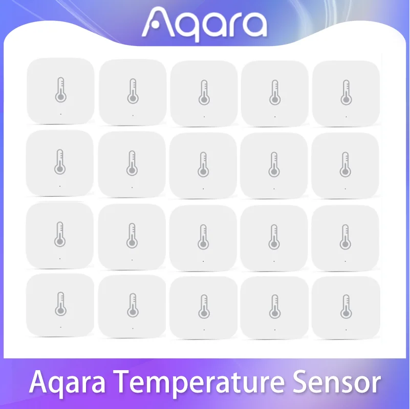 Smart Temperature Sensor Temperature Humidity Meter Aqara Temperature Sensor Smart Air Pressure Humidity Environment Sensor Smart Control Work With Aqara Hub Mihome Homek APP