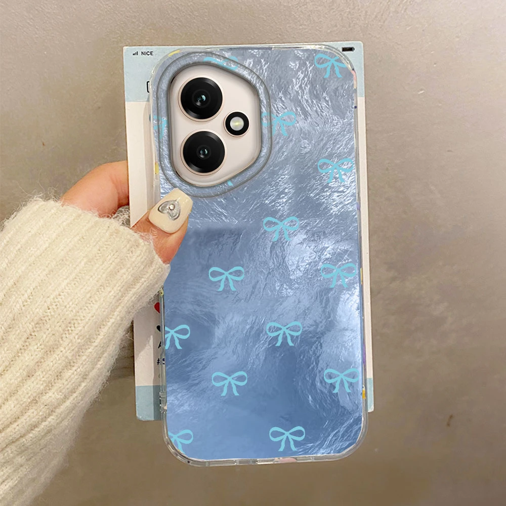 Chic Circular Dots Bowknot Phone Case Cover