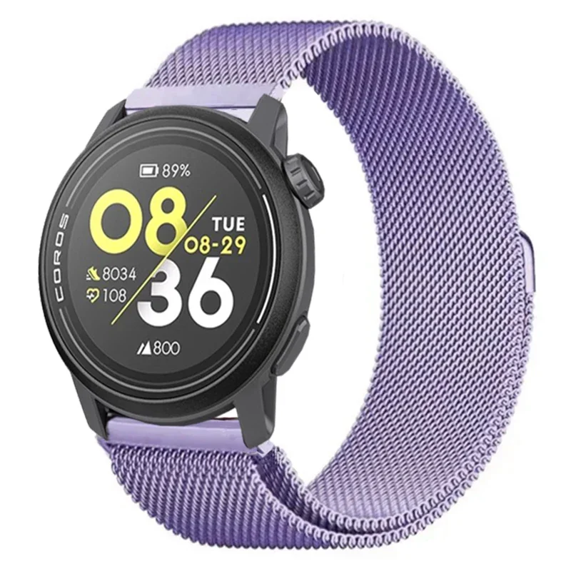 Sleek Metal Milanese Magnetic Bracelet for Smartwatches (20mm & 22mm)