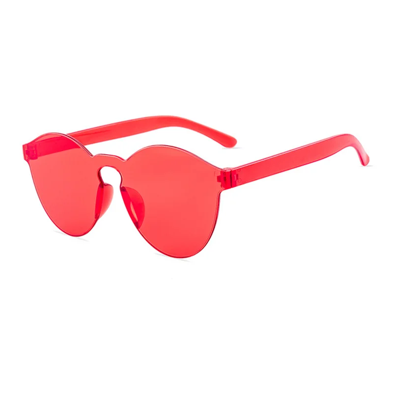 Thin Sunglasses Women Candy Colors Sun Glasses Men Frameless One-Piece Eyeglasses for Party Cosplay Eyewear_voghion.com