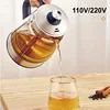 110V Home Tea Making Machine 1L Black Tea Pu'er Tea Steam Teapot Office Auto Keep Warm Health Kettle Fast Boiling Water Kettle 1