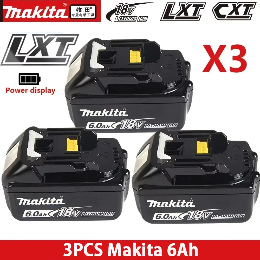 3PCS Makita 6Ah
