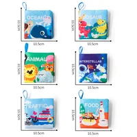 (6 Pieces) Soft Cloth Books Baby Books Bath Books 6 Pack (For Babies, Toddlers and Children) 2