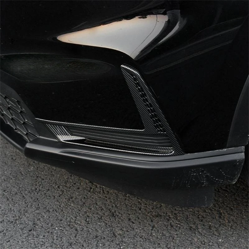 

For Honda CR-V CRV 2023 2024 Car Front rear Bumper Fog Light Trims Cover ABS Material Tail Fog Lamp Decorative Cover Sticker