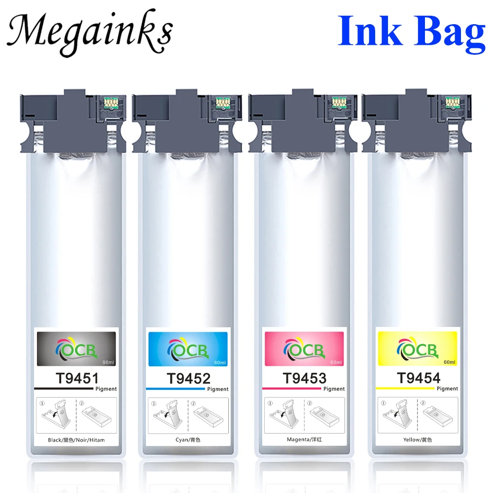 T9441 T9442 T9443 Ink Cartridges for Epson WorkForce Pro WF C5290 C5790 C5210 C5710 printer cartridge with chip and pigment ink printer supplies ink cartridge inkjet ink cartridge