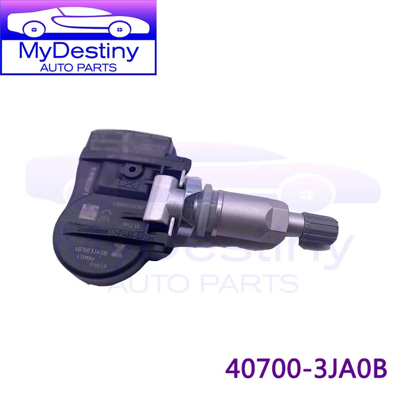 TPMS Ÿ̾ з  , ֻ Ƽ  н δ ƽø, ǴƼ Q50 Q60 40700-3JA0A 40700-3JA0B , 433MHZ