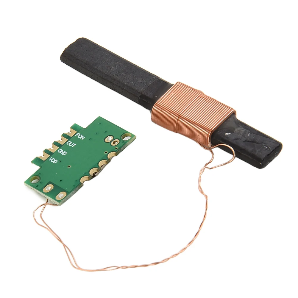 DCF Receiver Module With DCF Antenna Tuned To Time Signal Transmitter DCF77 The Antenna Induction Signal Tool Parts