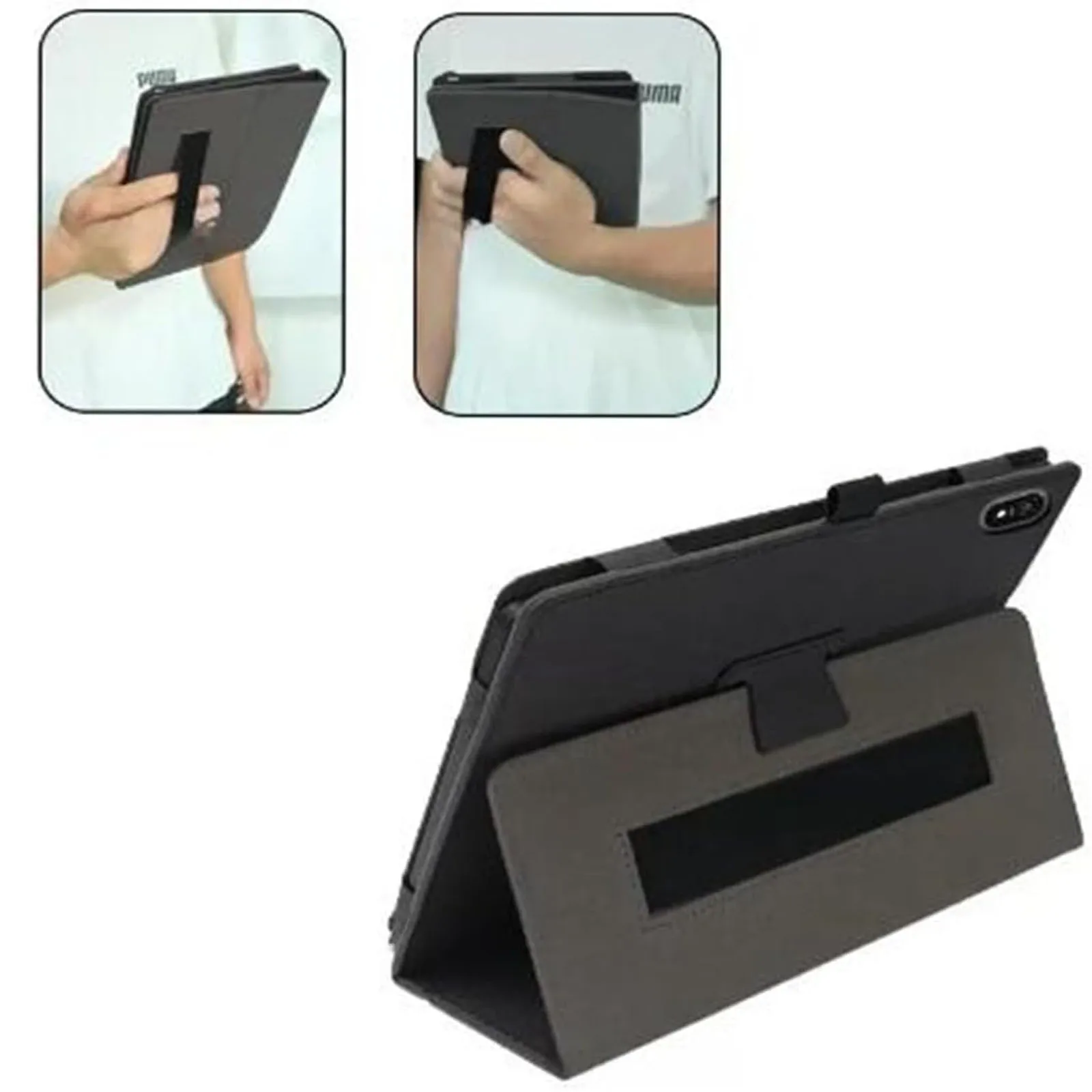 11-Inch Protective Tablet Case with Kickstand Function - Shockproof PU Leather Cover