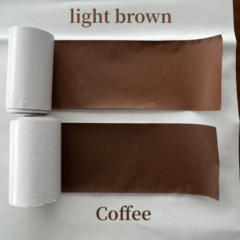Description Picture 4 of itemSelf Adhesive Leather Repair Patch Faux Genuine Leather Fabric Sofa Car Interior Chair Tape Stickers for Couch Renovation