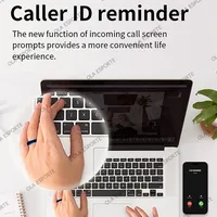 Call ID Reminder Smart Ring Heart Rate Blood Pressure Monitor Men Women Smartring 5ATM Waterproof Health Multi Sports Ring HT30 3